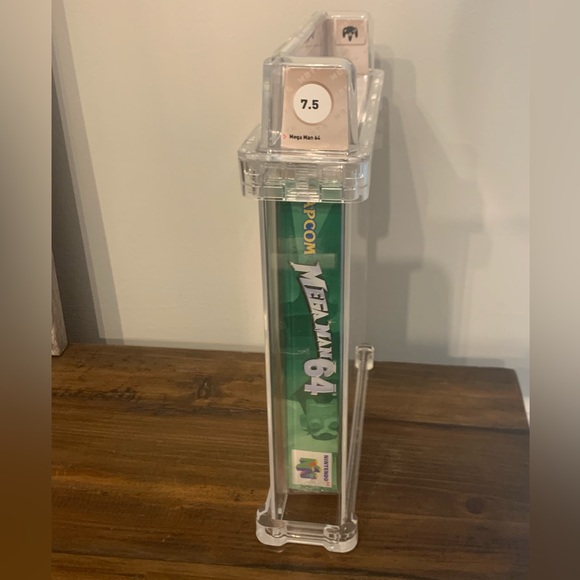 Graded N64 MEGAMAN 64 *BRAND NEW/FACTORY SEALED!* WATA 7.5/A+ - Picture 5 of 6